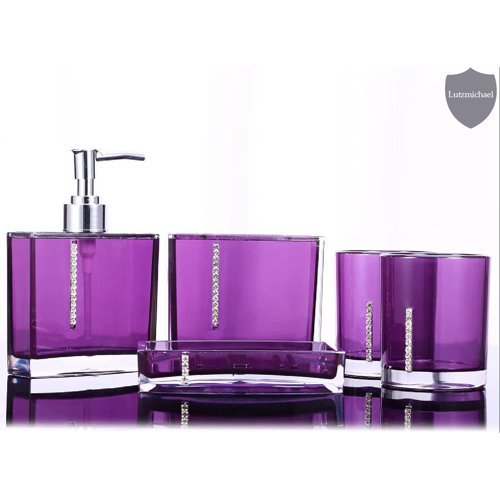 Everly Quinn 5 Piece Bathroom Accessory Set Wayfair